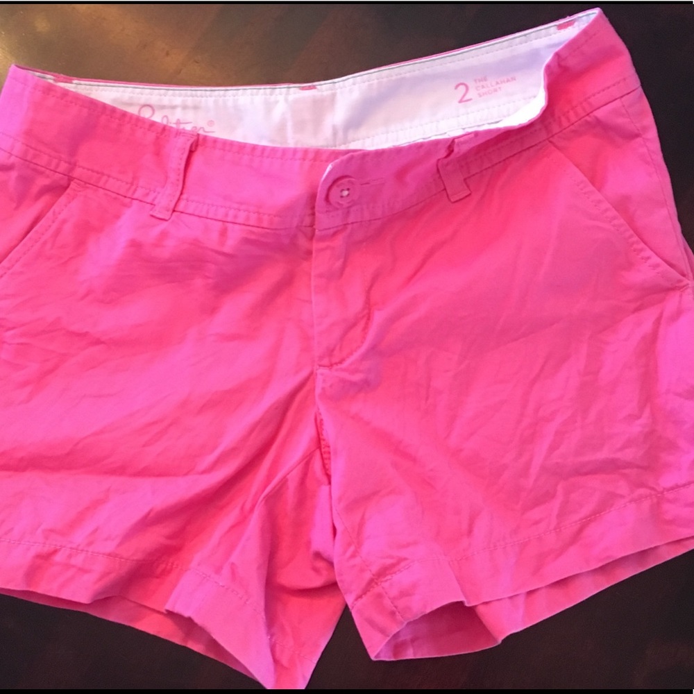 Lilly Pulitzer size 2 Callahan shorts